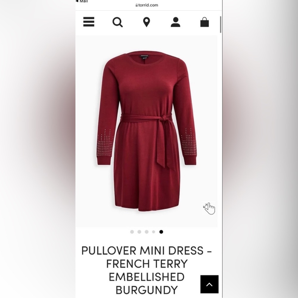 Torrid 1x Dress ❤️ - Picture 3 of 6
